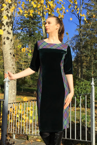 KERRY TARTAN TOUCH PURPLE