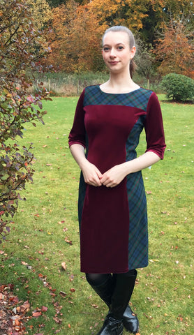 KERRY TARTAN TOUCH PURPLE