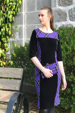 KERRY TARTAN TOUCH PURPLE