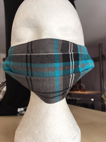 KERRY TARTAN TOUCH TURQUOISE